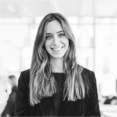 Headshot of Cristina Borrell Catafal, greyscale